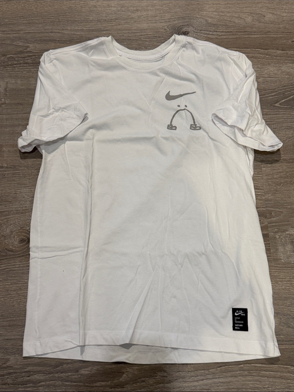 Nike M White Short Sleeve Dry Fit T-shirt